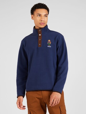 Polo Ralph Lauren Sweatshirt in Blauw: voorkant