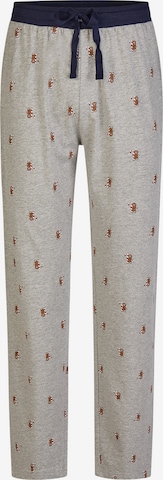 Happy Shorts Pajama pants ' XMAS ' in Grey: front