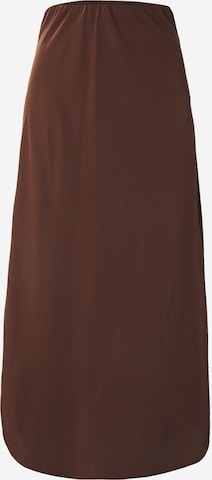PIECES - Falda 'PCFRANAN' en marrón: frente