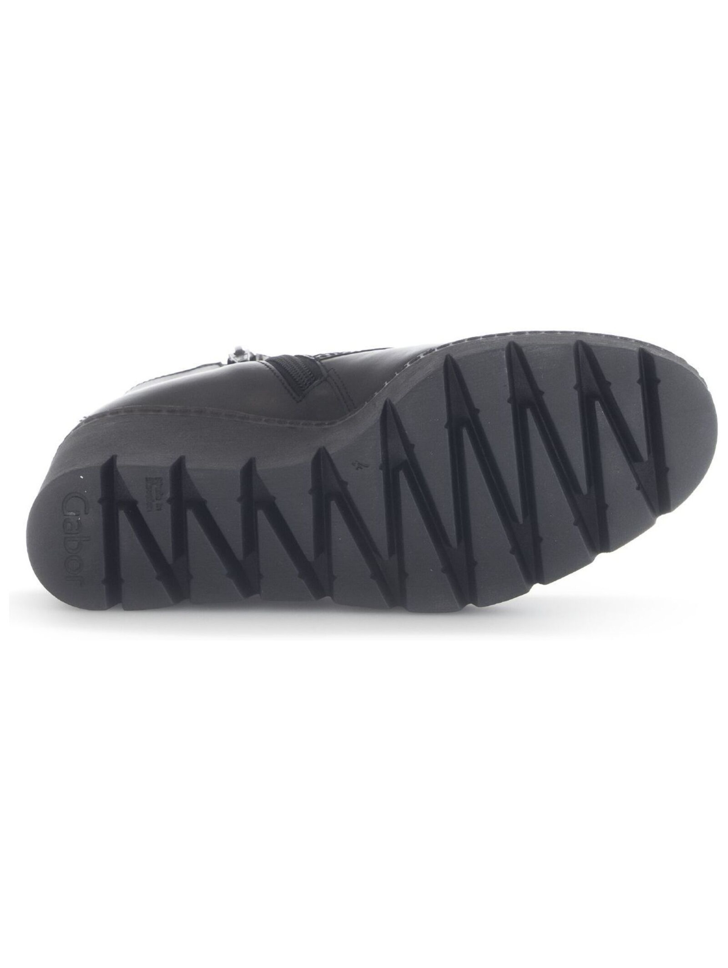 GABOR Schnürstiefelette in Schwarz