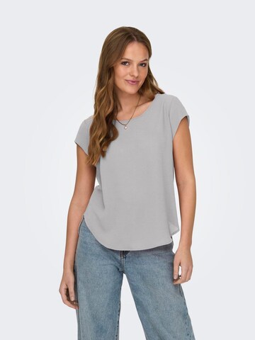 ONLY - Blusa 'Vic' en gris: frente