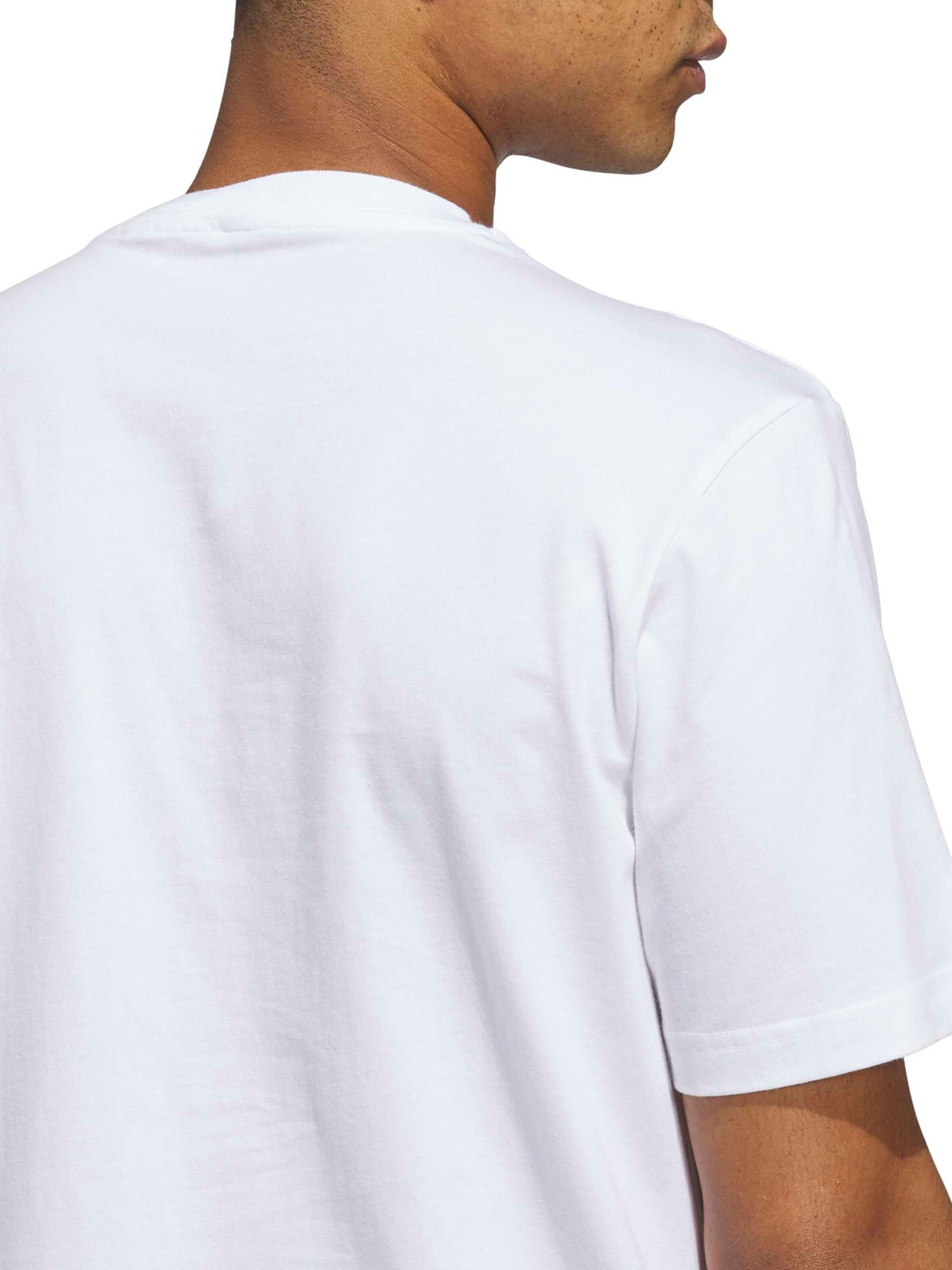 ADIDAS SPORTSWEAR Koszulka funkcyjna 'SPRTMN FISH' w kolorze biały