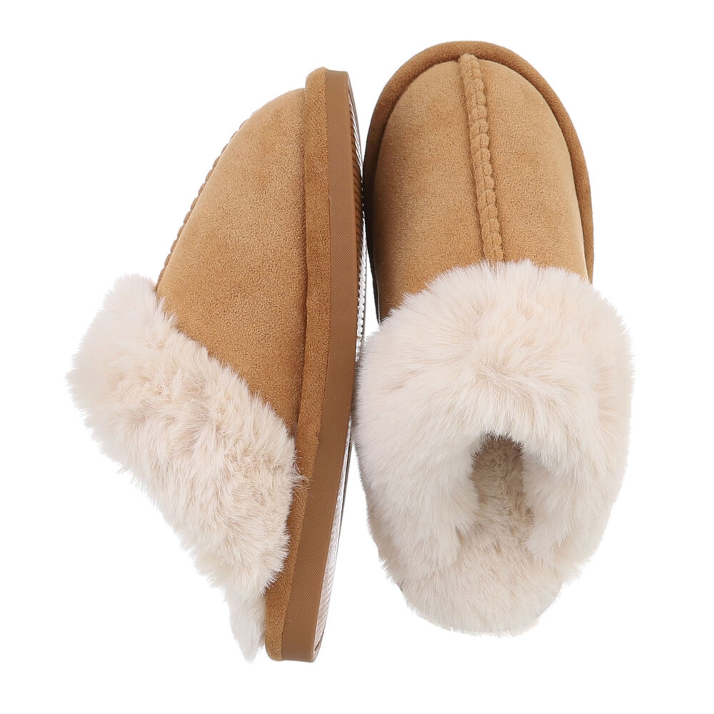 Ital-Design Slippers in Beige