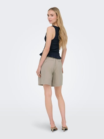 ONLY Baggy Broek 'Poptrash' in Beige