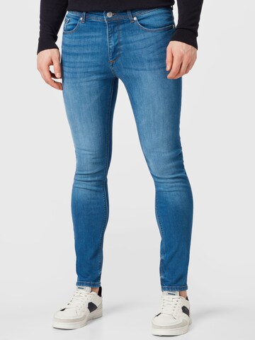 Skinny Jeans 'EDDY LEBRON' di River Island in blu: frontale