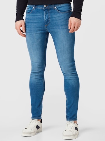River Island Skinny Jeans 'EDDY LEBRON' in Blue: front