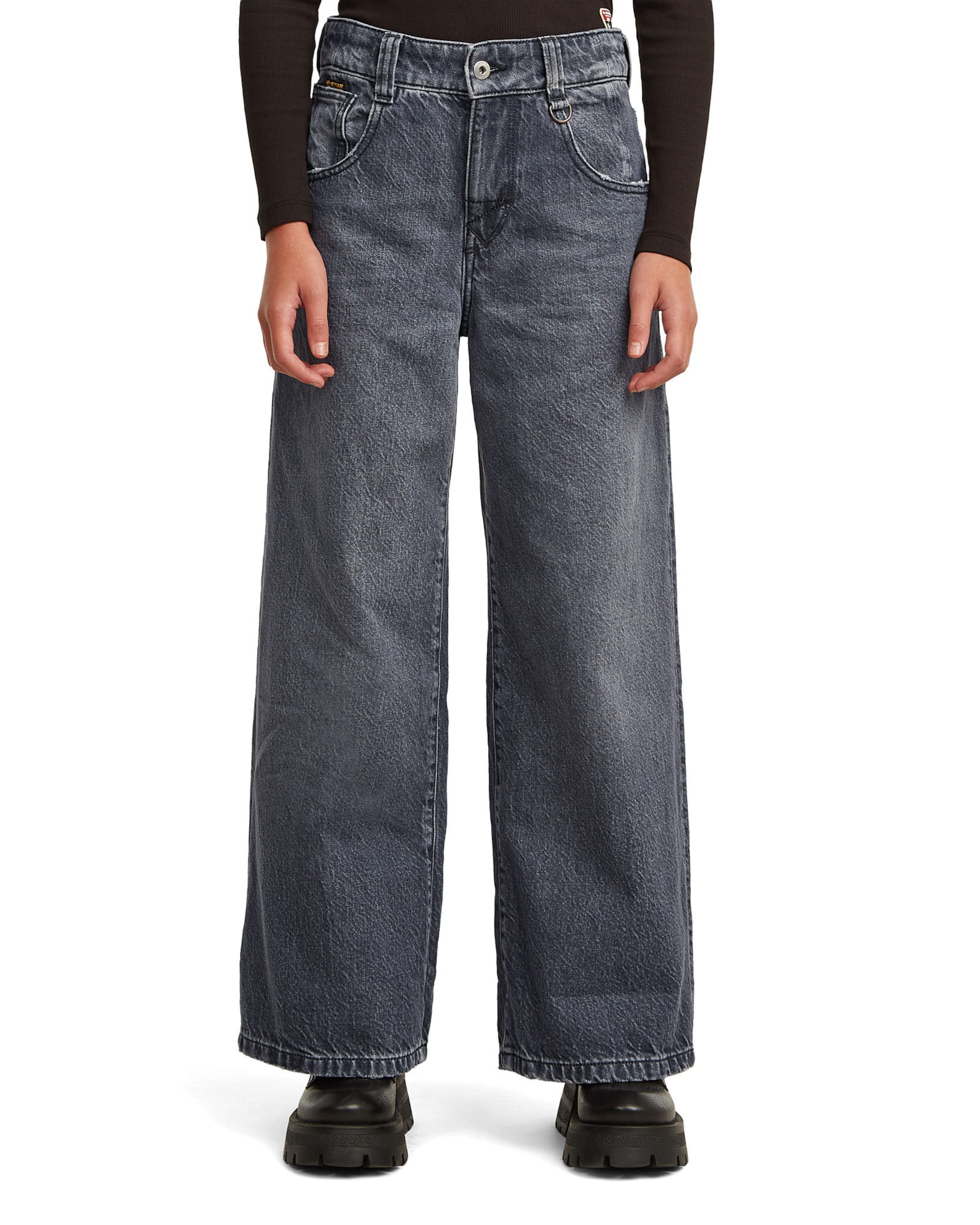 G-STAR Loose fit Jeans 'Girls Skater High Loose Jeans' in Blue: front