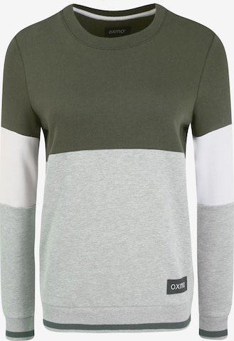 Oxmo Sweatshirt 'Omaya' in Groen: voorkant