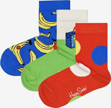Happy Socks - Meias em azul: frente