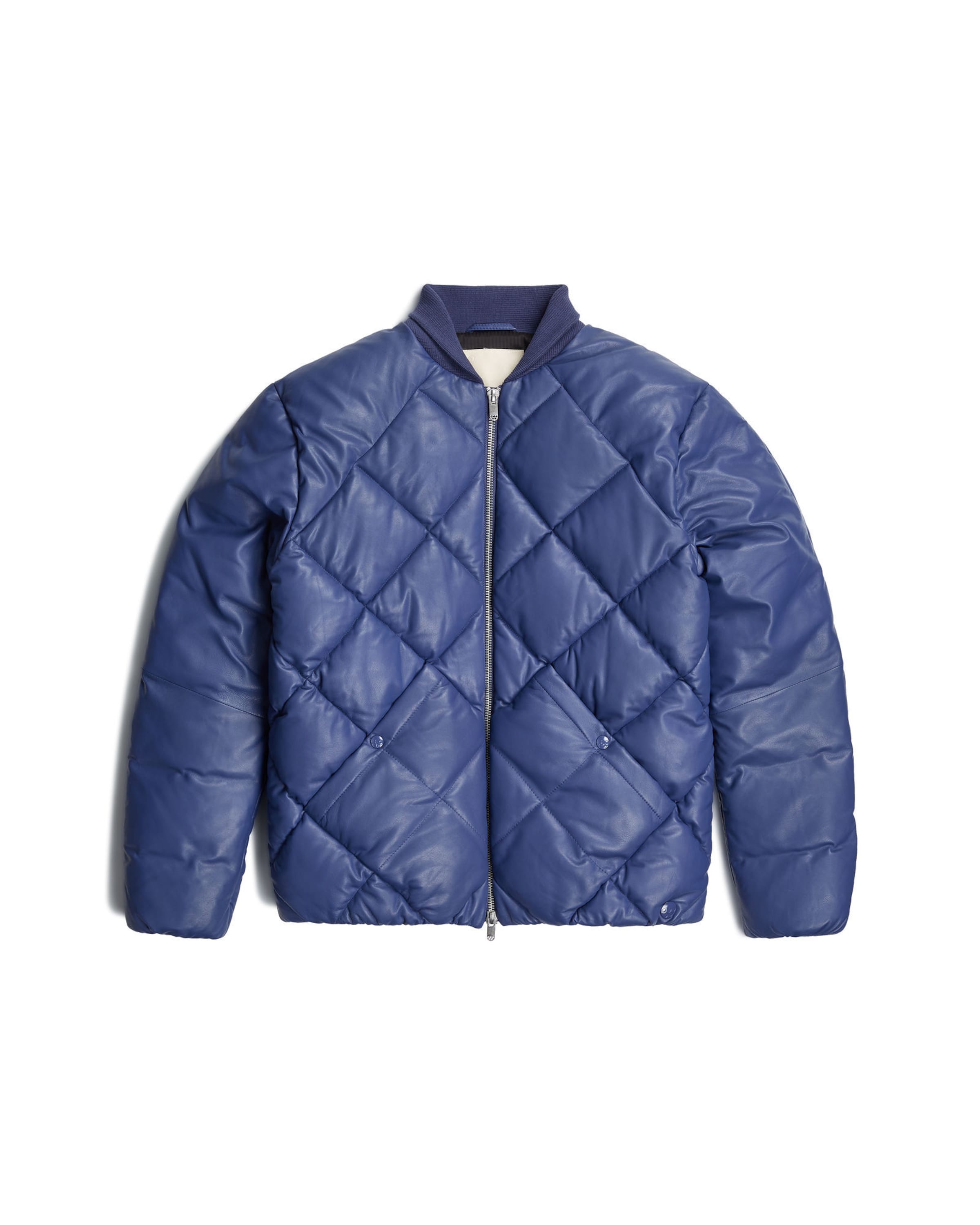 G-STAR Tussenjas 'MN HUG Puffer' in Blauw: voorkant