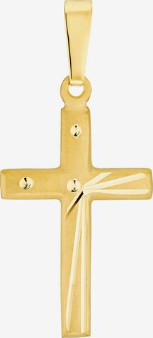 AMOR Anhänger 'Kreuz' in Gold: predná strana