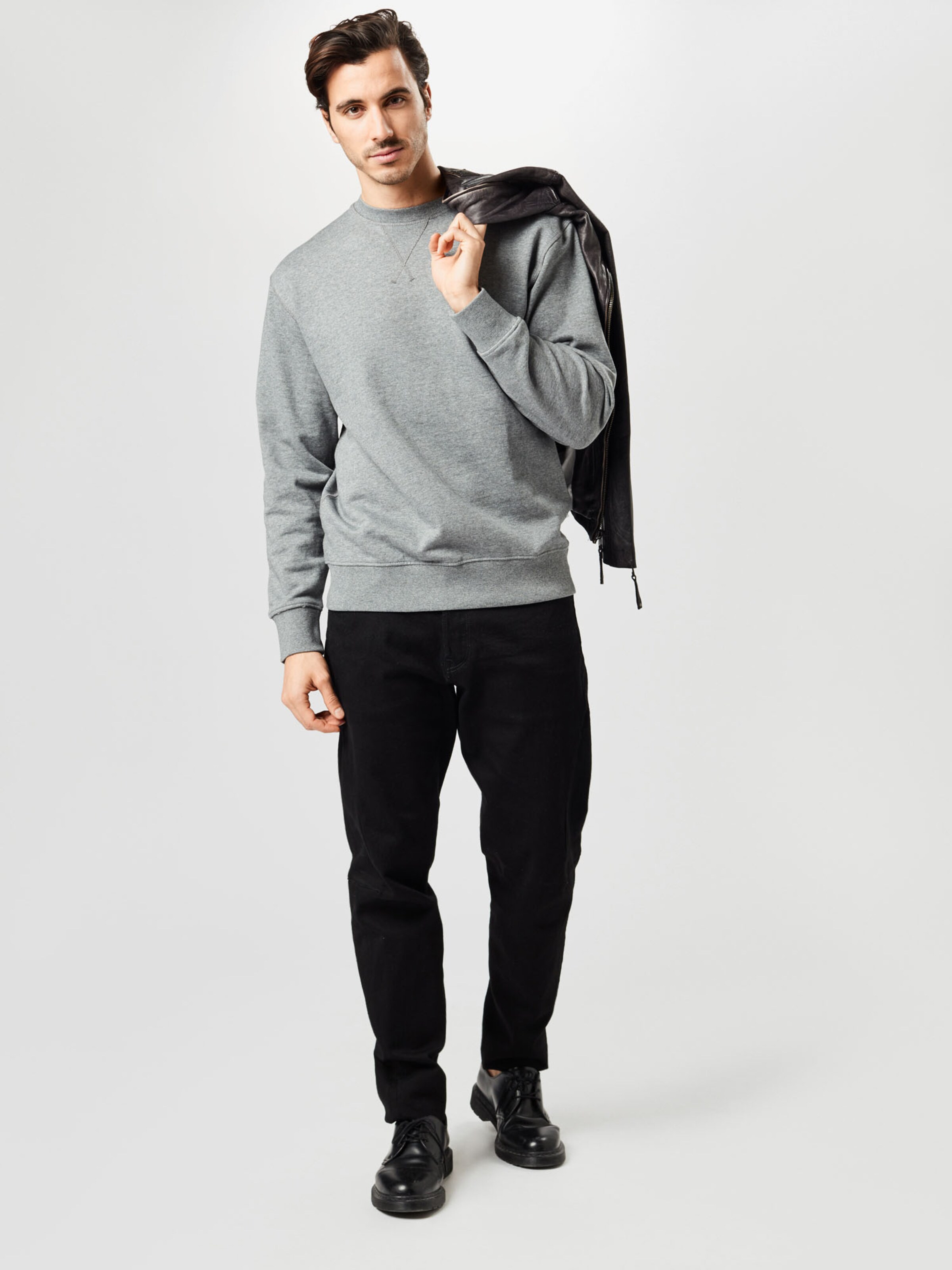 Männer Sweat SELECTED HOMME Sweatshirt 'JASON' in Graumeliert - IM31626 Männer Sweat SELECTED HOMME Sweatshirt 'JASON' in Graumeliert - IM31626