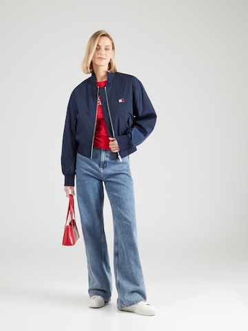 Tommy Jeans Jacke 'ESSENTIALS' in Blau