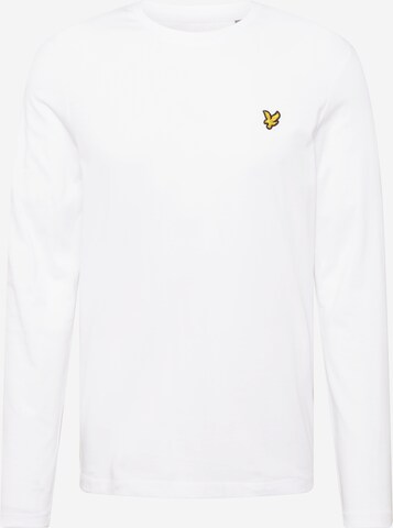 Lyle & Scott Μπλουζάκι σε λευκό: μπροστά