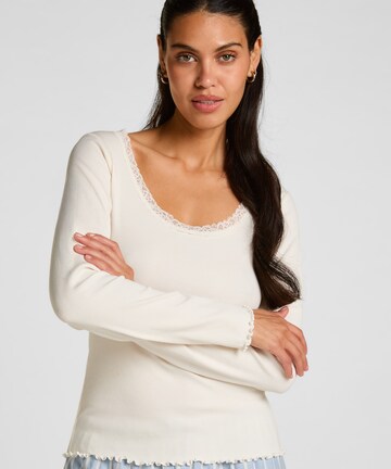 Hunkemöller Slaapshirt in Wit