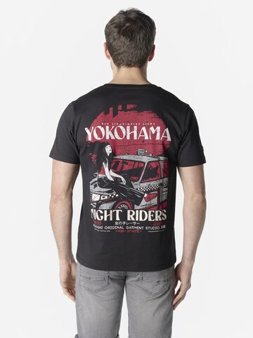 KOROSHI Shirt in Zwart: voorkant