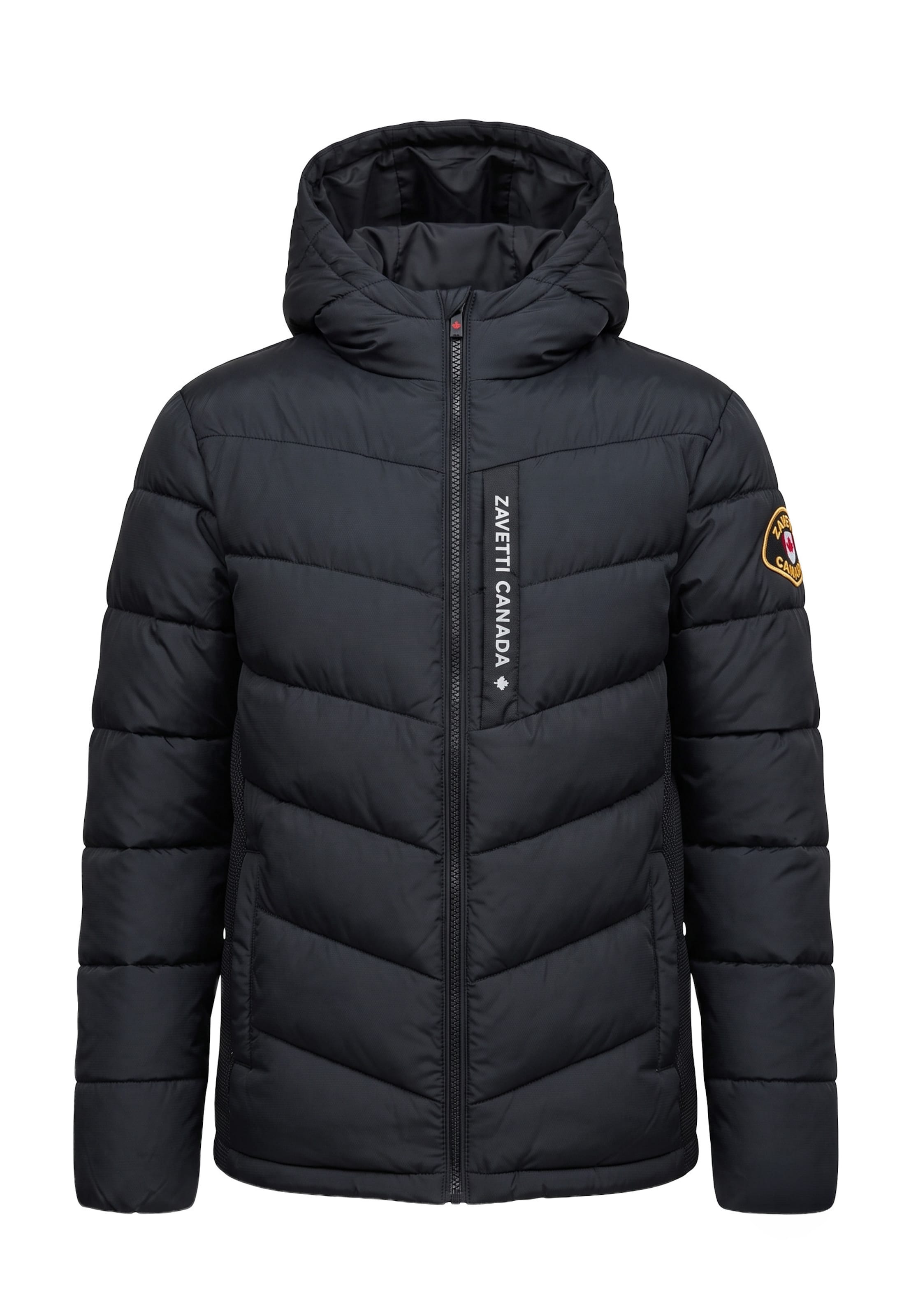 Zavetti Canada Casaco de inverno 'Fallonino' em L em preto, Vista do artigo