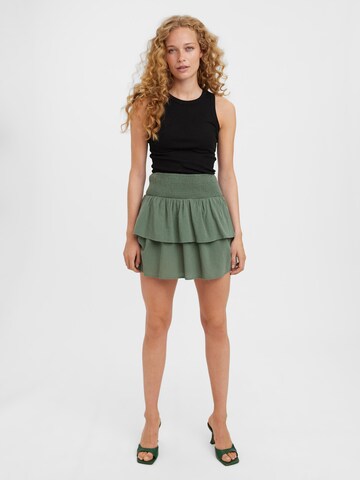 Jupe 'LINE' VERO MODA en vert