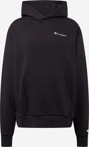 Champion Authentic Athletic Apparel Sweatshirt in Black: front