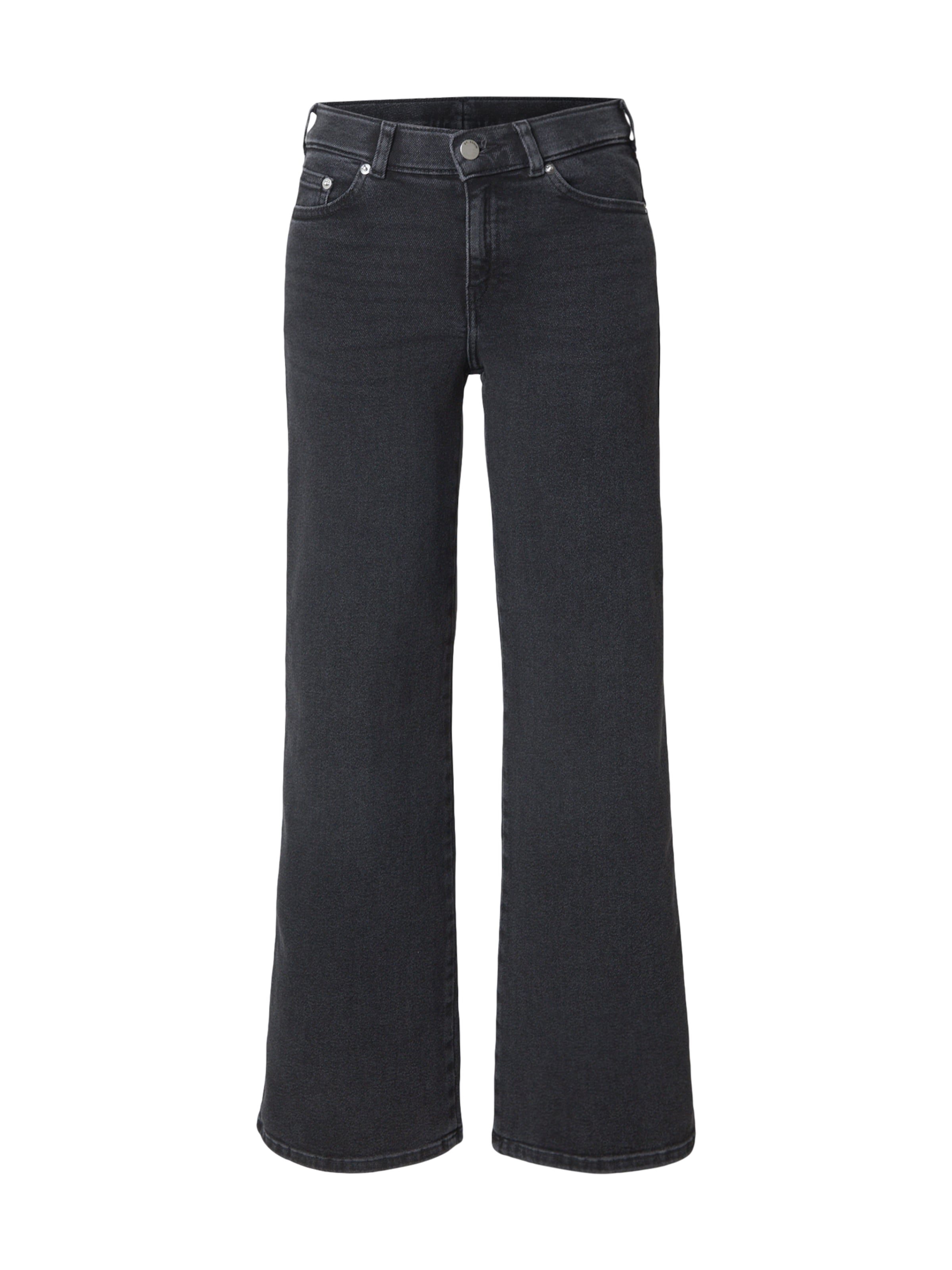 Dr. Denim - Vaquero 'Zila' en negro: frente