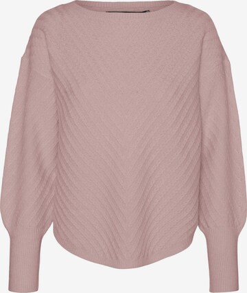 VERO MODA Sweater in Pink: front