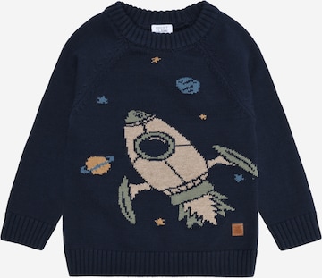 Hust & Claire Neulepaita 'Pelle' värissä sininen: etupuoli