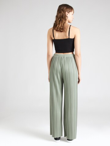 ABOUT YOU Wide leg Pants 'Fabia' in Green