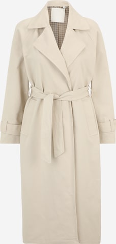 Vero Moda Tall Tussenmantel 'BLOG' in Beige: voorkant