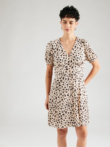 & Other Stories Jurk in Beige: voorkant