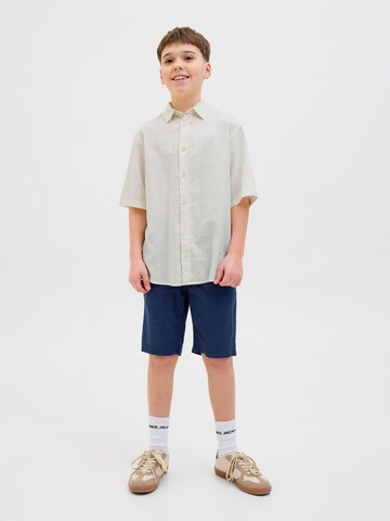 Coupe regular Chemise Jack & Jones Junior en blanc