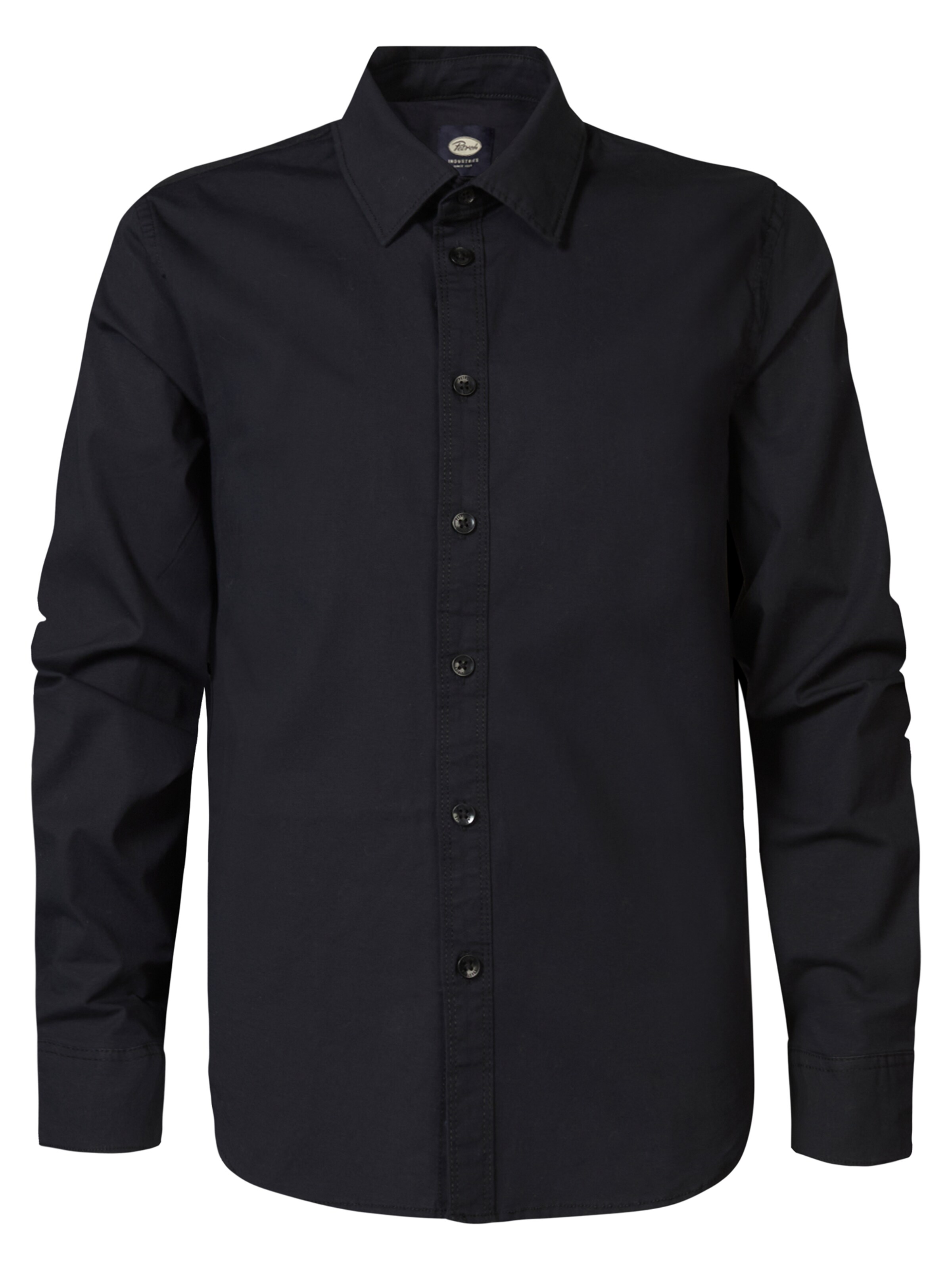 Petrol Industries Button Up Shirt 'Mcgrath' in Black: front