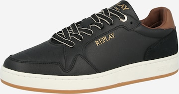 juoda REPLAY Sportbačiai be auliuko 'SMASH SMART': priekis