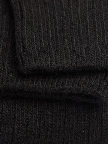 CALZEDONIA Knee High Socks in Black