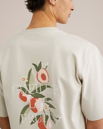 T-Shirt WE Fashion en beige