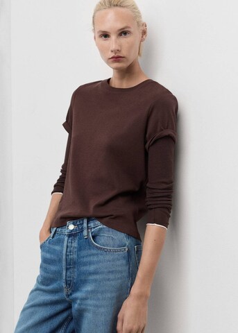 MANGO Wide leg Jeans 'Carlota' in Blue