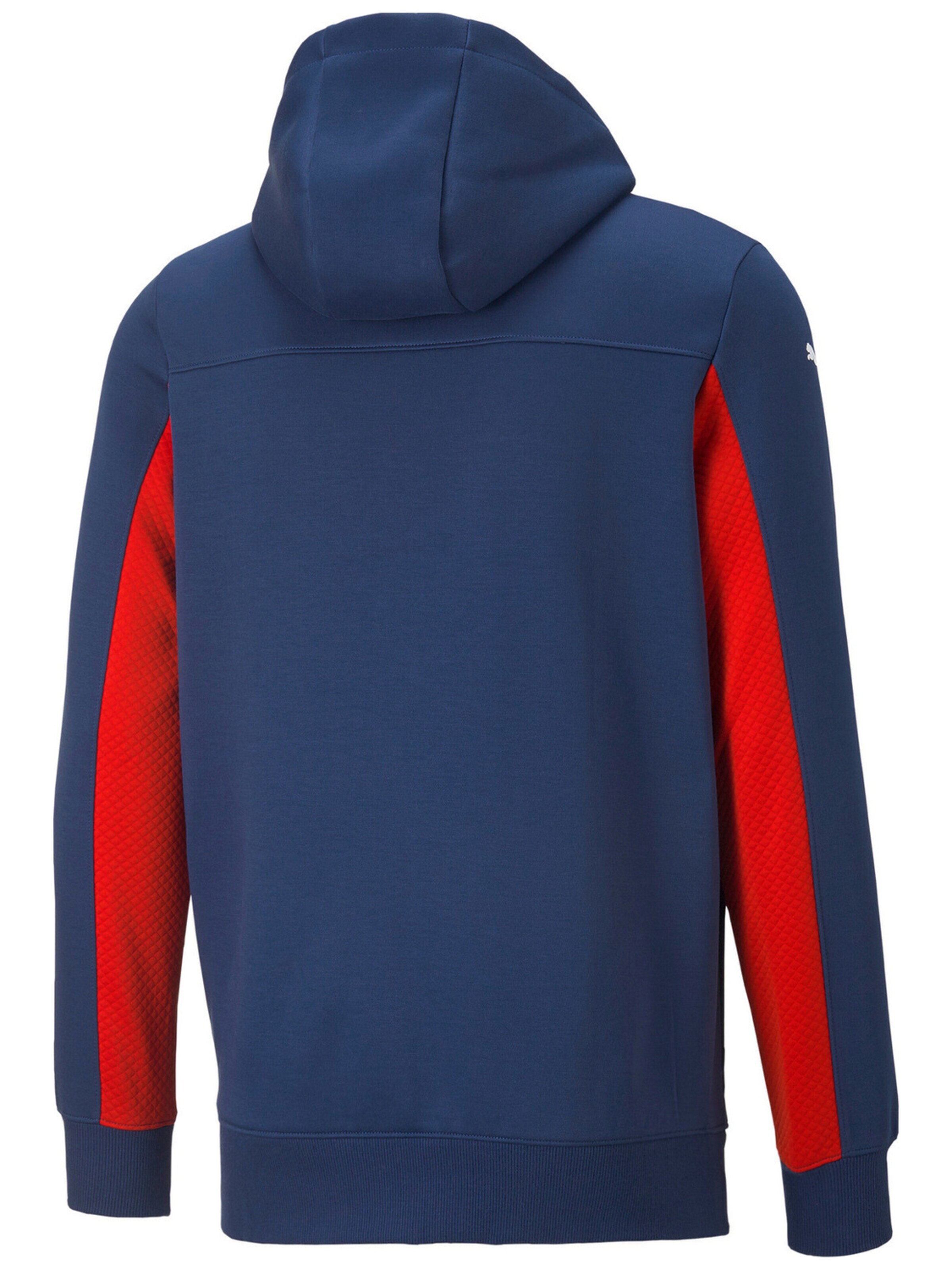 Giacca di felpa 'Puma Bmw Hdd Sweat Jacket' di PUMA in blu