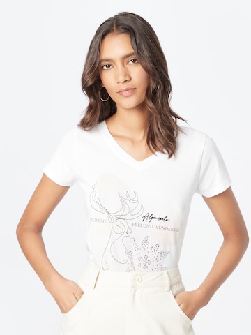 T-shirt 'Sonja' MARJO en blanc : devant