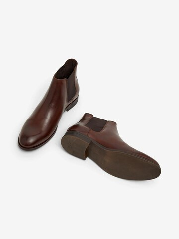 Chelsea Boots 'Byron' Bianco en marron