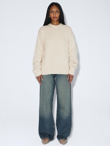Dr. Denim Trui 'Mic Sweater' in Beige: voorkant