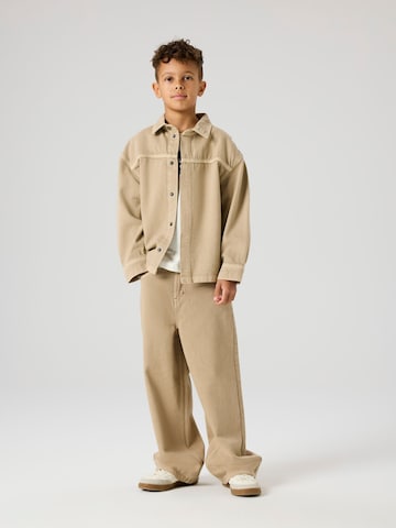 NAME IT - regular Vaquero en beige