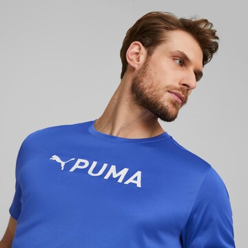 PUMA Funkcionalna majica | modra barva