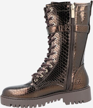 Bottes à lacets 'ORISS' GUESS en marron