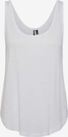 PIECES Top 'BILLO' in White: front