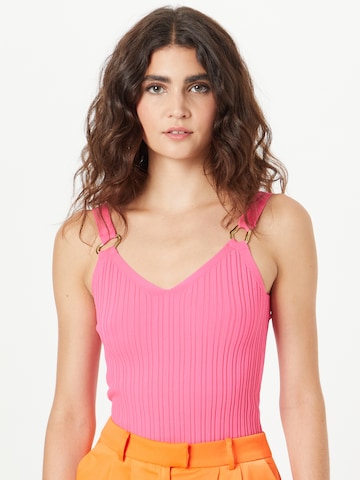 River Island - Top en rosa: frente