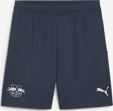 PUMA Workout Pants 'RB Leipzig' in Blue: front