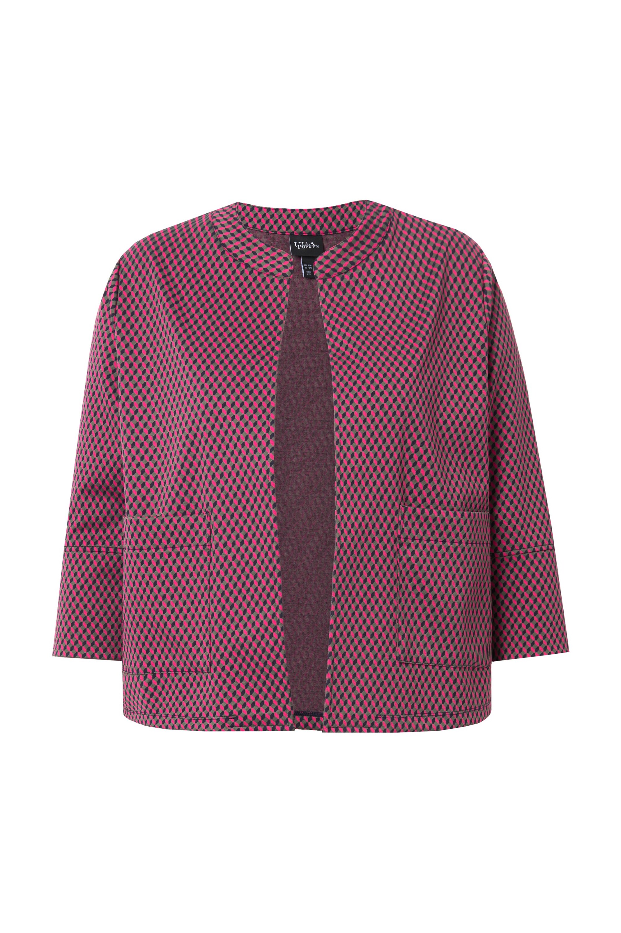 Ulla Popken Jacke in Pink: Vorderseite