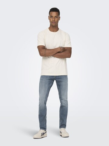 Only & Sons Slimfit Džíny 'ONSLoom' – modrá