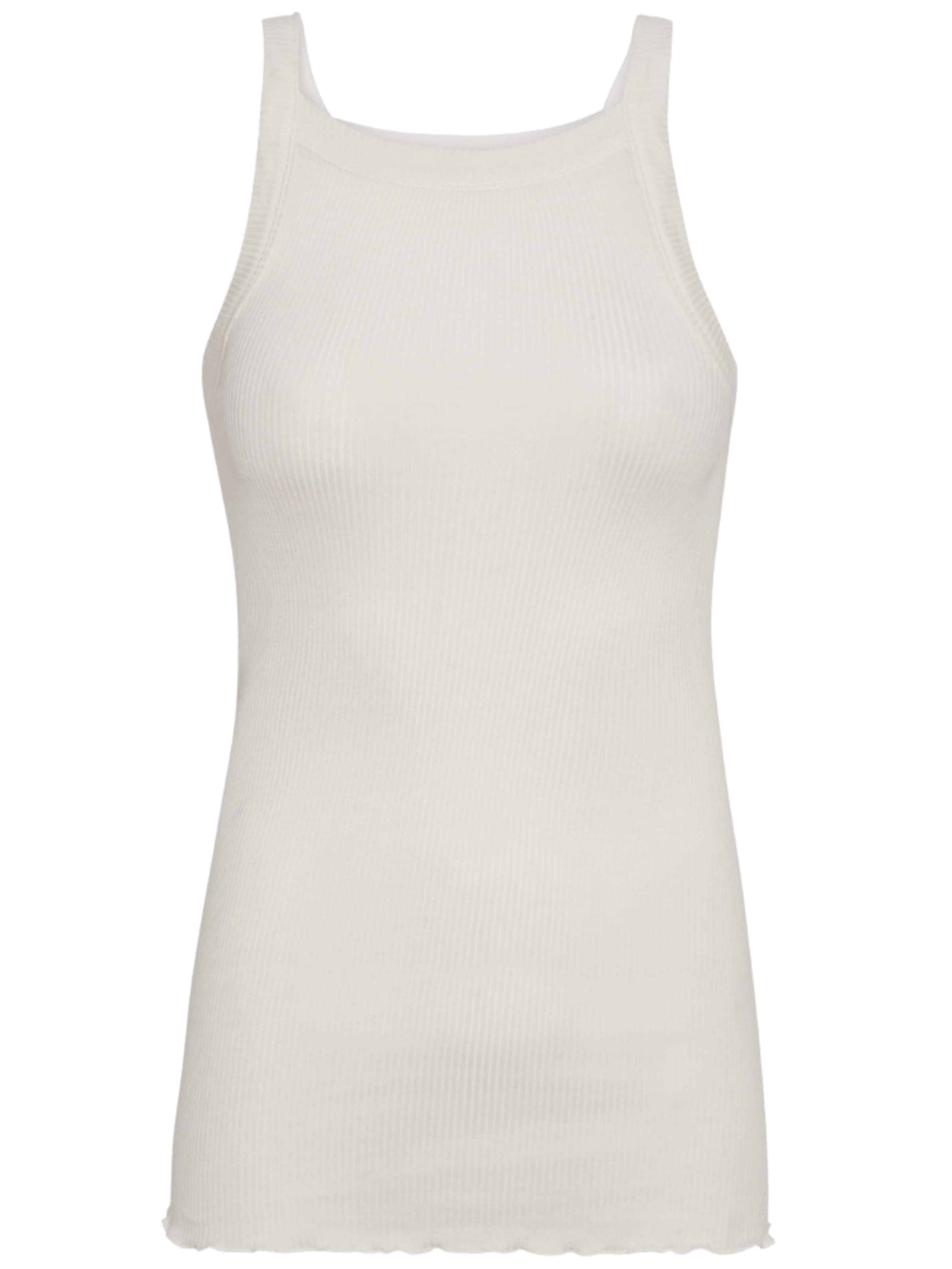 Seamless Basic Overdel 'Silky Daze' i hvid: forside