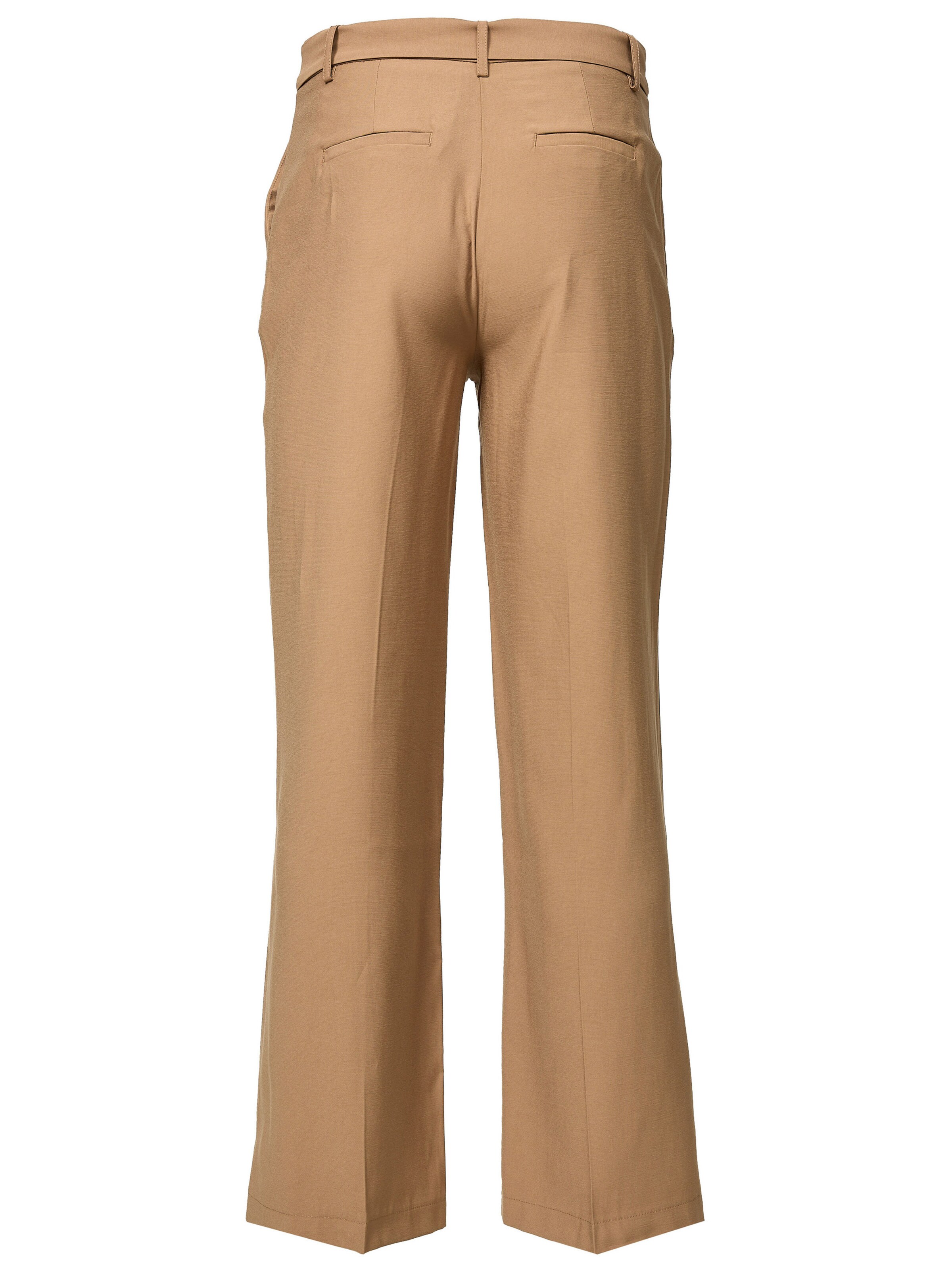 Orsay Wide leg Παντελόνι με τσάκιση σε καφέ