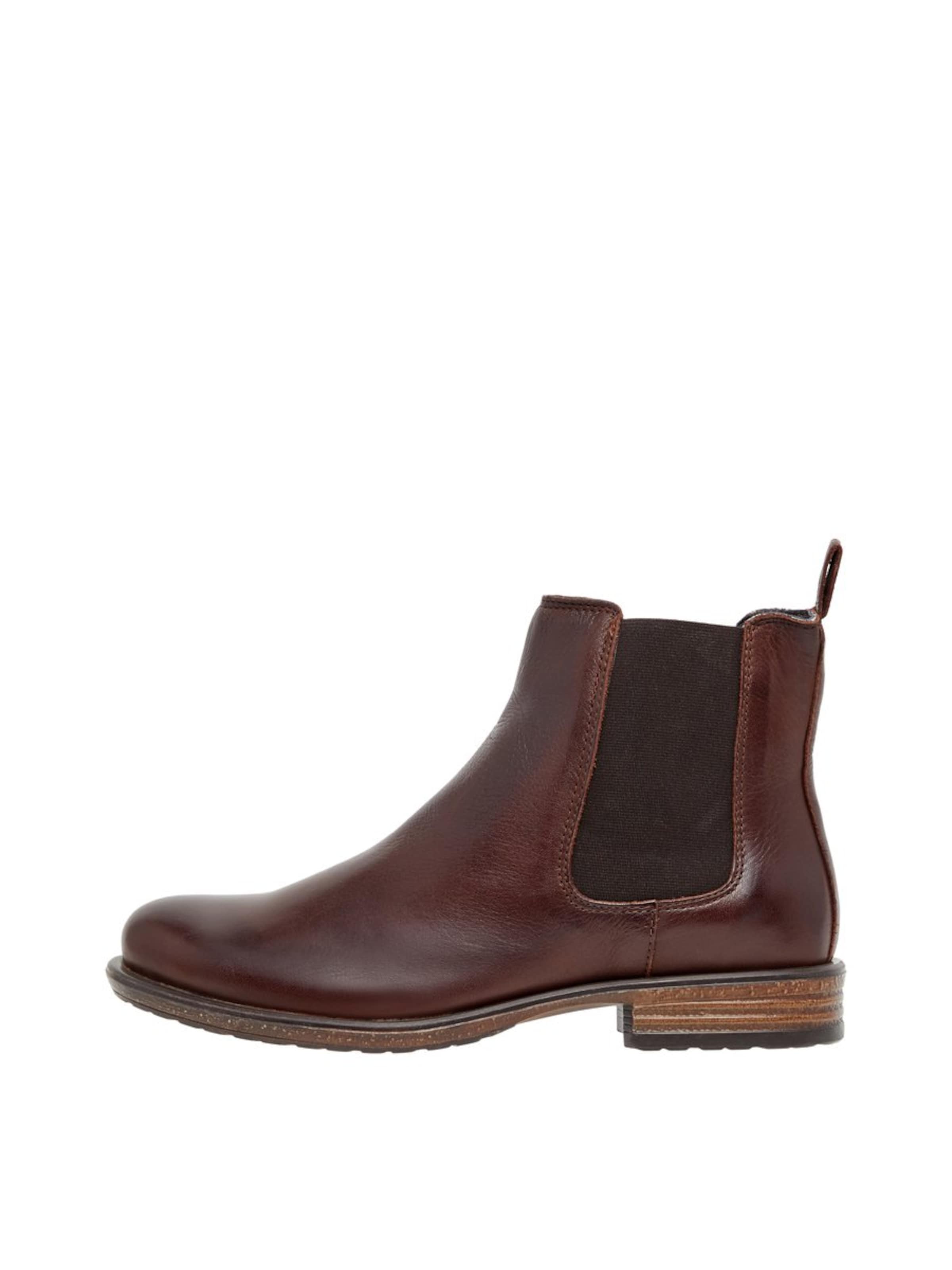Bianco Chelsea Boots in Braun: Vorderseite